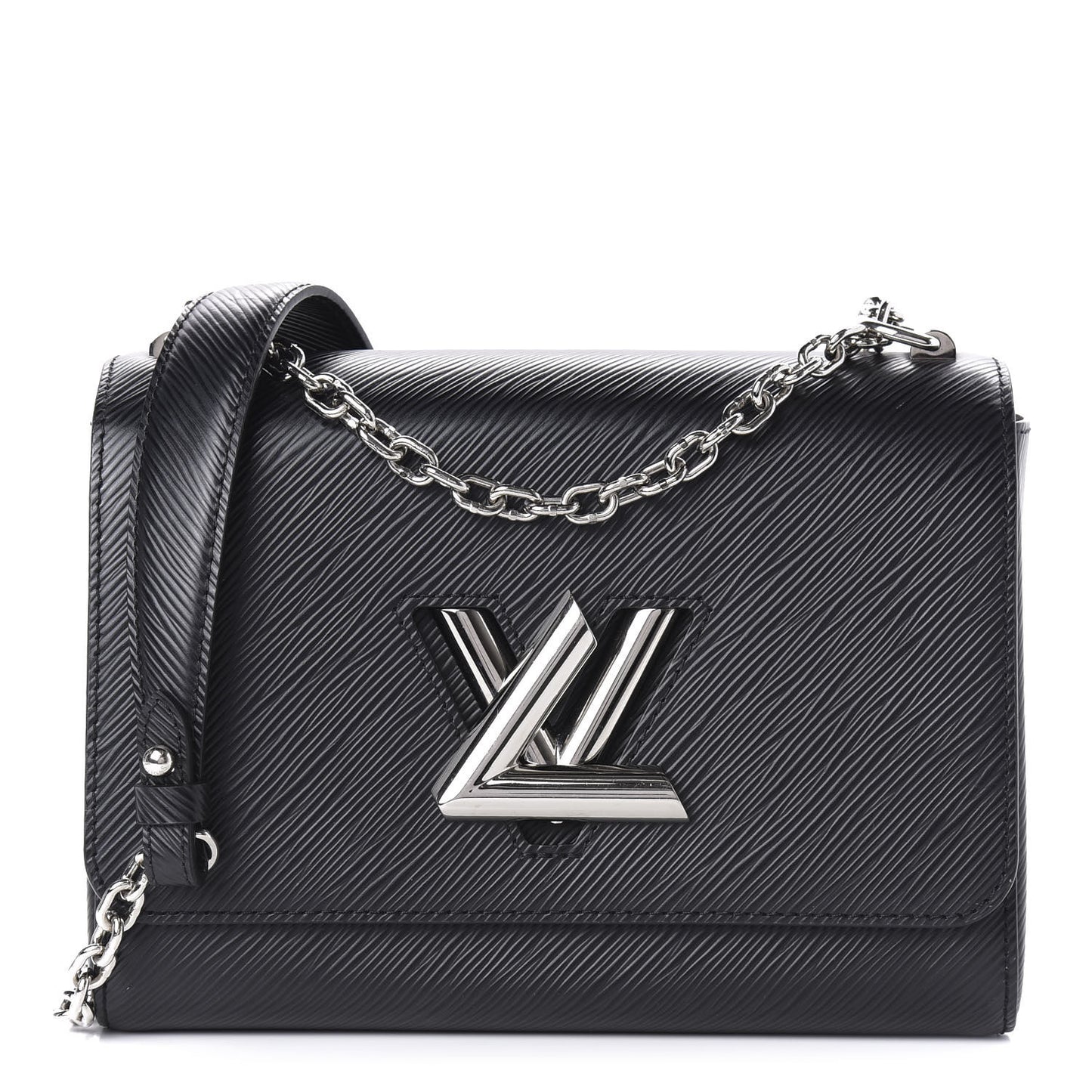 Epi Twist Shoulder Bag MM Black