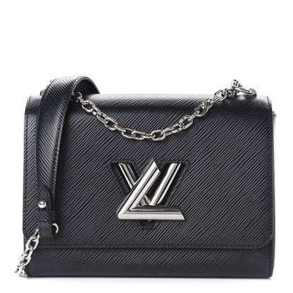 Louis Vuitton Epi Twist Shoulder Bag MM Black 1 of 10