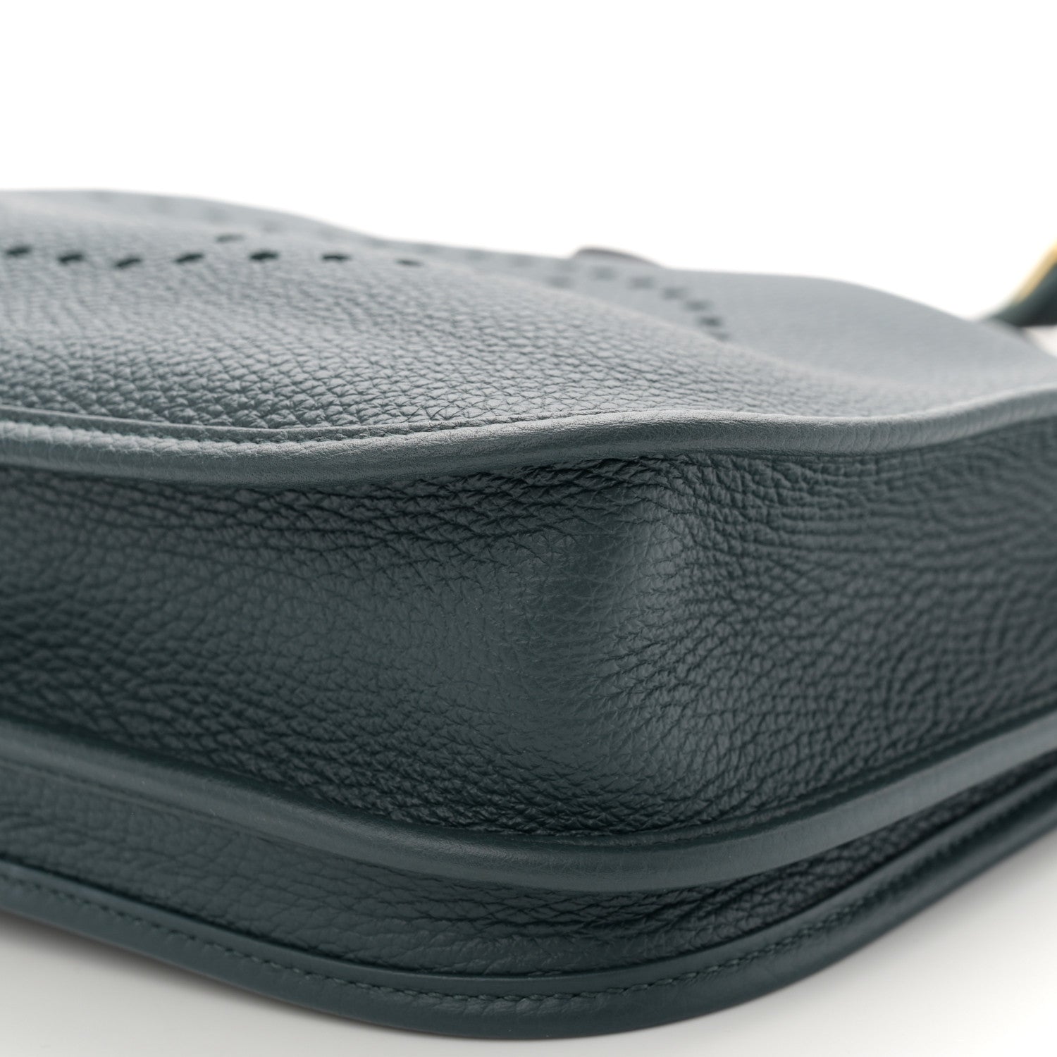 Hermes Taurillon Clemence Evelyne III PM Vert Cypress 10 of 11