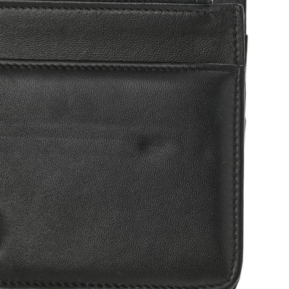 Chanel Lambskin Pyramid Wallet On Chain WOC Black 12 of 14
