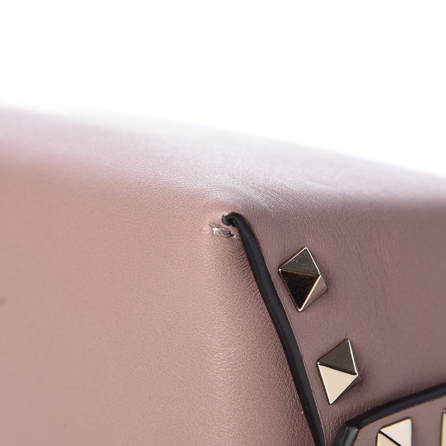 Valentino Garavani Vitello Mini Rockstud Crossbody Bag Poudre 11 of 14