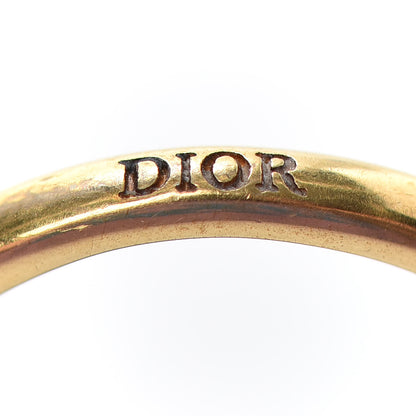 Christian Dior Metal CD Ring 5 Gold 5 of 6