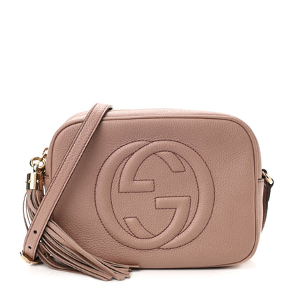 Gucci Cellarius Calfskin Small Soho Disco Bag Dark Cipria 1 of 10