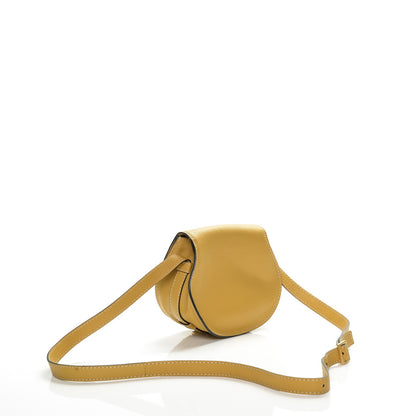 Chloe Calfskin Mini Marcie Round Crossbody Bag Sand Shell 3 of 6