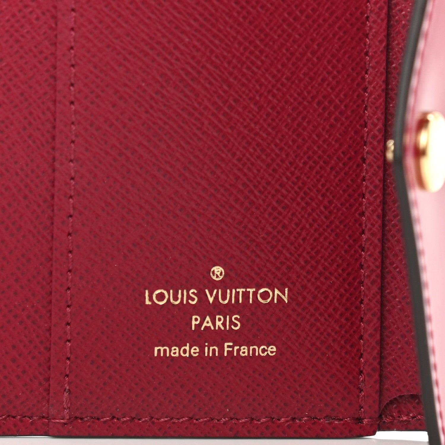 Louis Vuitton Monogram Zoe Wallet Fuchsia 6 of 7
