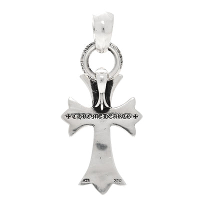 Chrome Hearts Sterling Silver Heart Cross Pendant 3 of 4