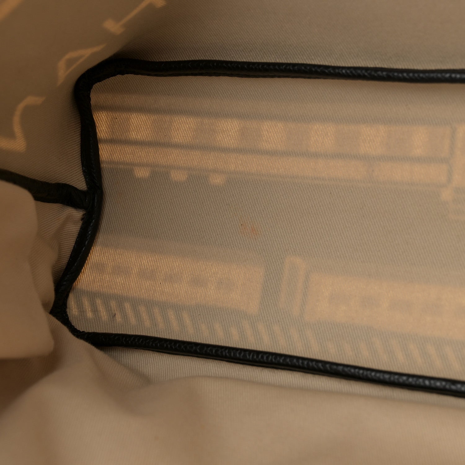 Chanel Coated Canvas Le Train Bag Black 11 of 14