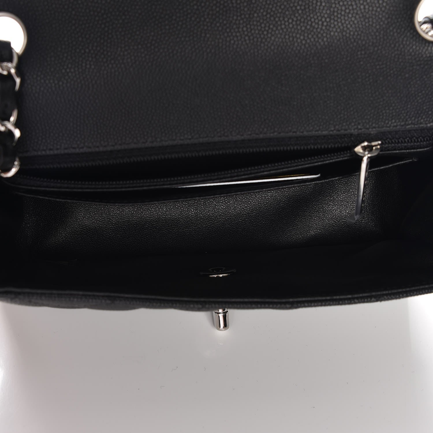 Chanel Caviar Quilted Mini Rectangular Flap Black 5 of 8