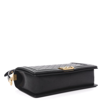 Chanel Caviar Quilted New Medium Boy Flap Black 4 of 11