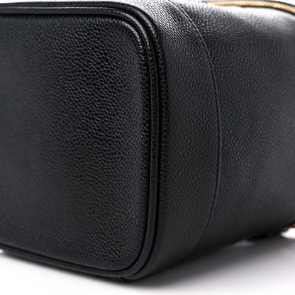 Chanel Caviar Vanity Cosmetic Case Black 10 of 12