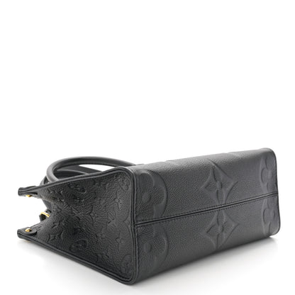 Louis Vuitton Empreinte Monogram Giant Onthego PM Black 4 of 9