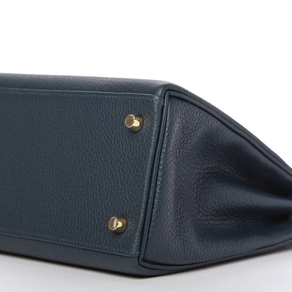 Hermes Taurillon Clemence Kelly Retourne 28 Vert Cypress 7 of 11