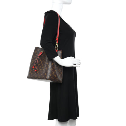 Louis Vuitton Monogram Neonoe MM Coquelicot 2 of 10