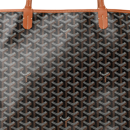 Goyard Goyardine Artois MM Black Gold 8 of 10