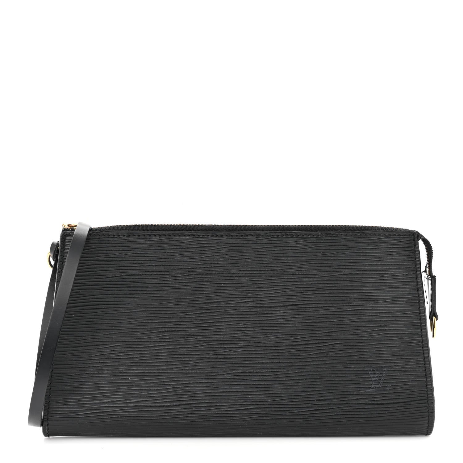 Louis Vuitton Epi Pochette Accessories 24 Black 1 of 11