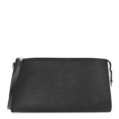 Louis Vuitton Epi Pochette Accessories 24 Black 1 of 11