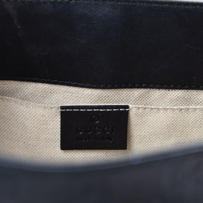 Gucci Guccissima Small Emily Shoulder Bag Black 12 of 14