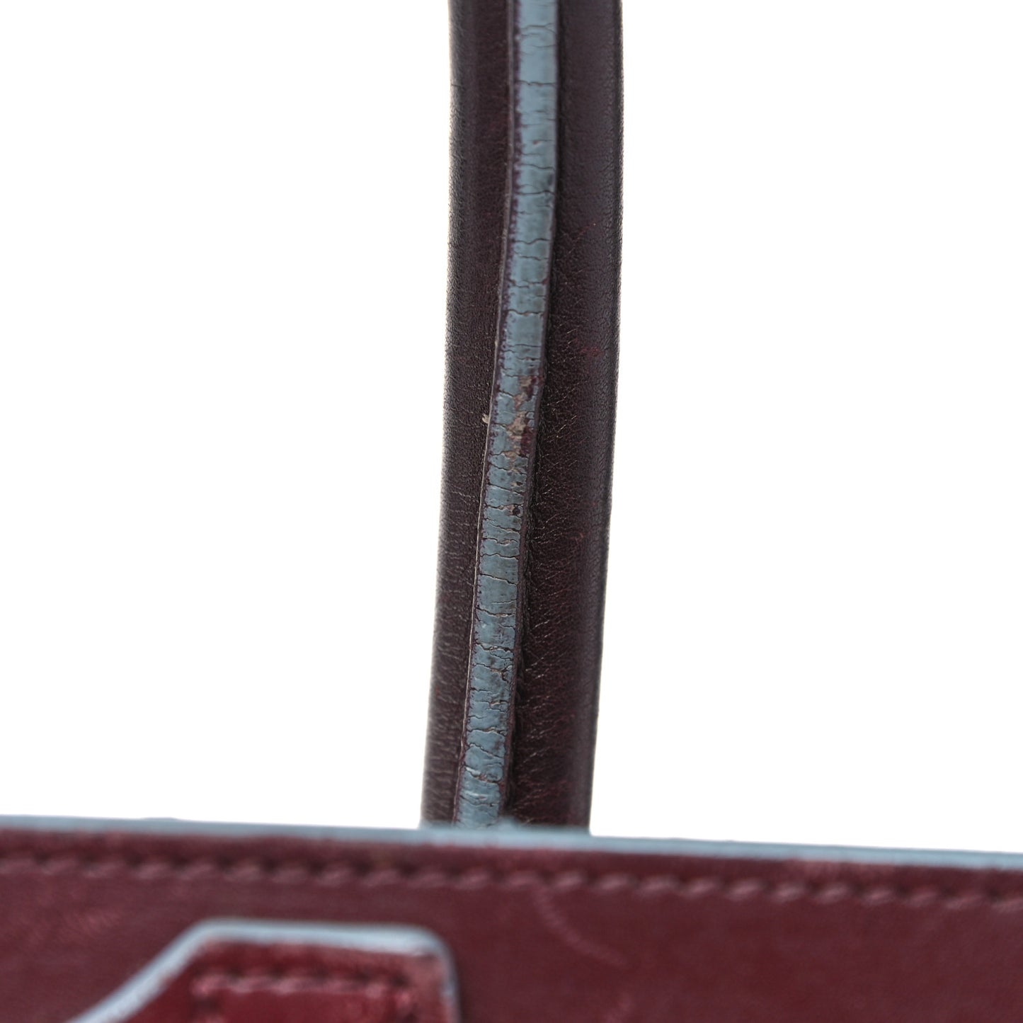 Palmelato Mini Luggage Burgundy Azur Blue