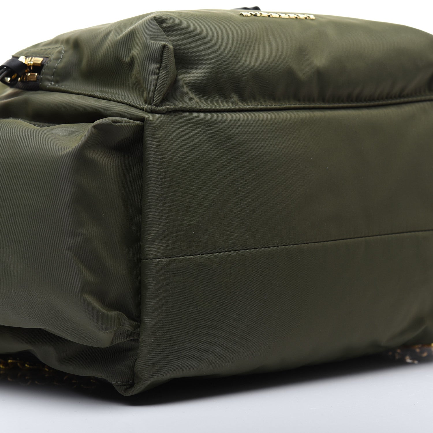 Burberry Nylon Large Rucksack Backpack Canvas Green 5 of 19