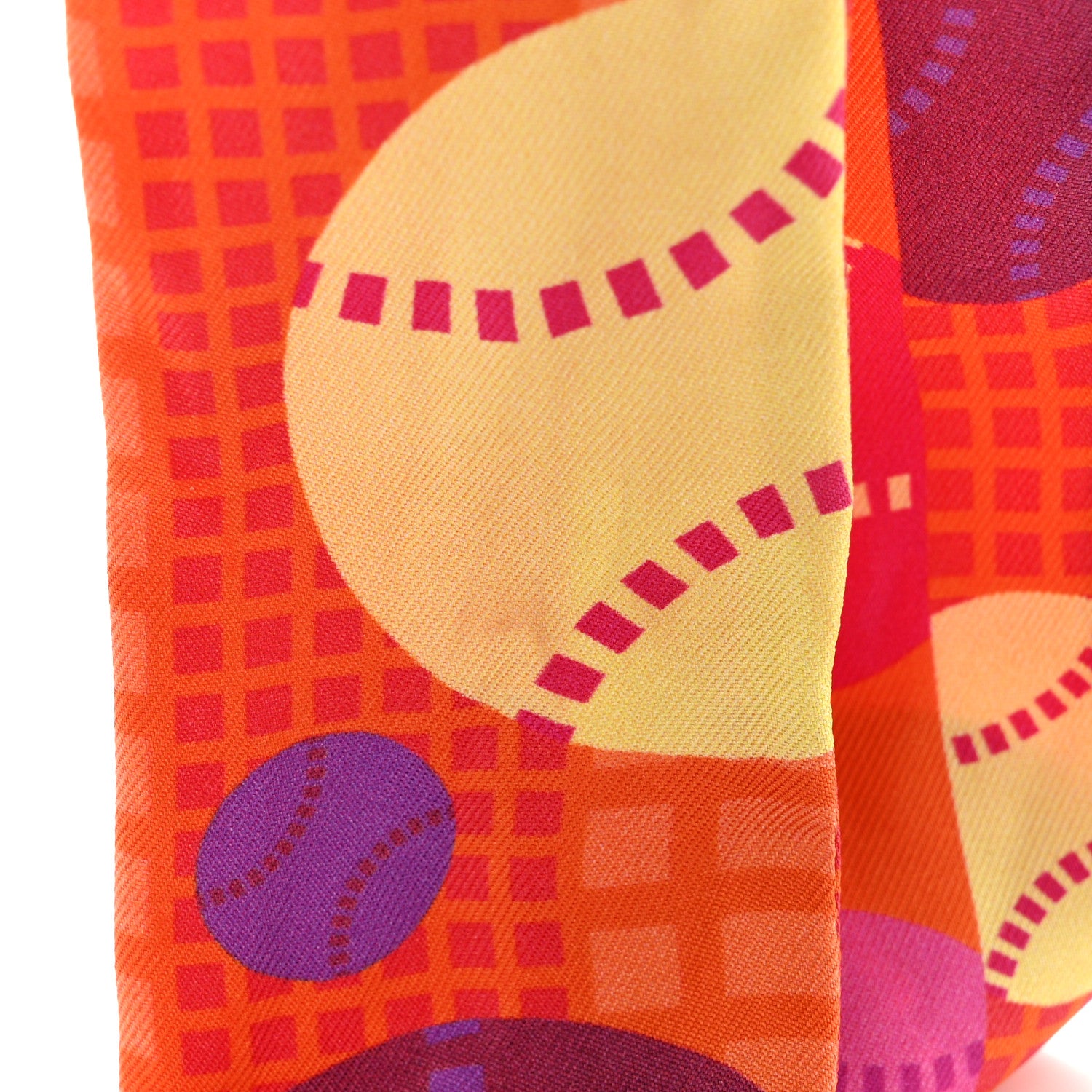 Hermes Silk Balles de Tennis Twilly 8 of 8