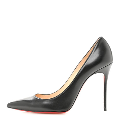 Christian Louboutin Shiny Nappa Decollete 554 100 Pumps 40.5 Black 1 of 9