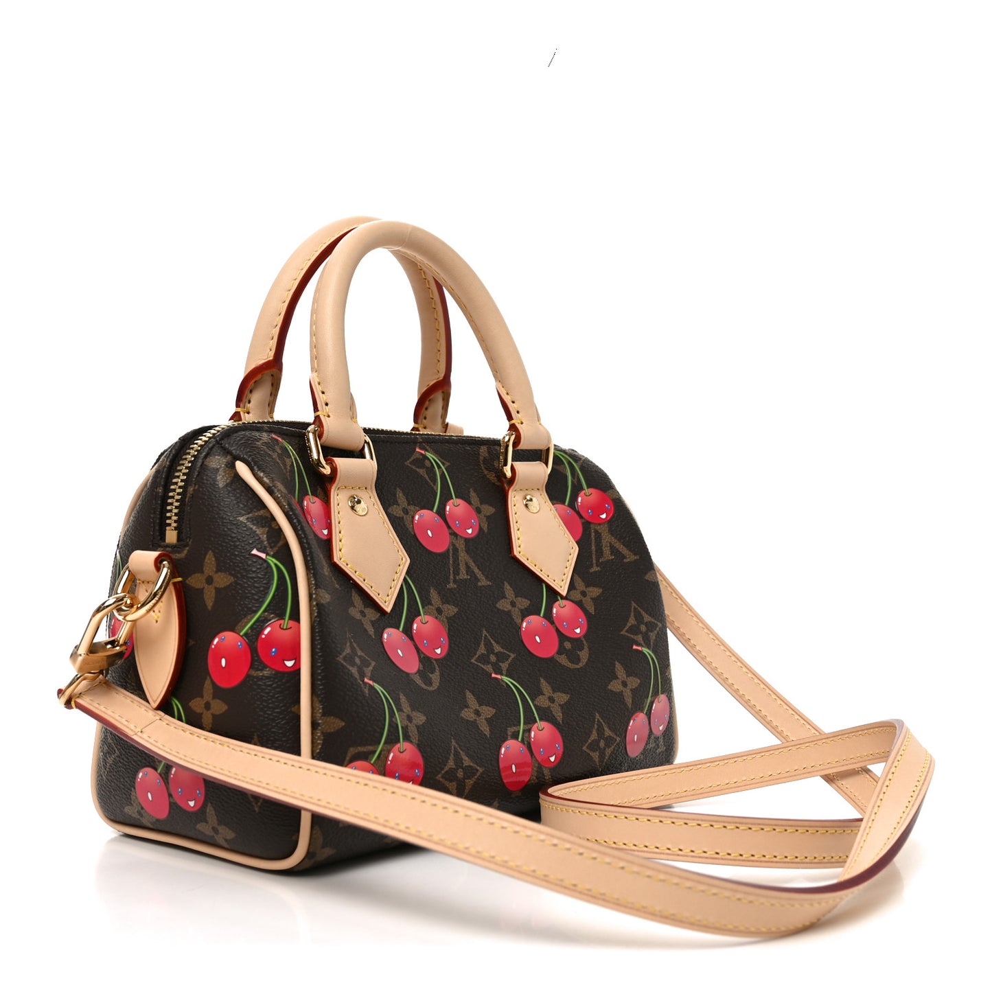 LV X TM Monogram Cerises Speedy Bandouliere 20