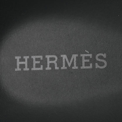 Hermes Suede Calfskin Go Mules 39 Black 9 of 11
