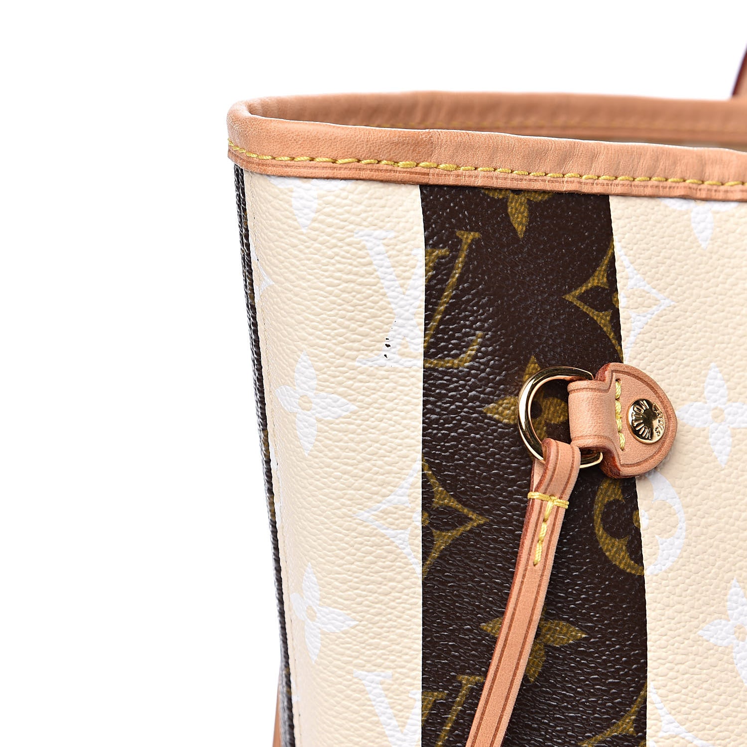 Louis Vuitton Monogram Rayures Neverfull MM 9 of 17