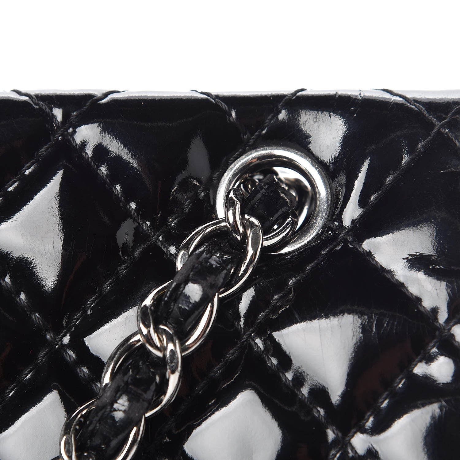 Chanel Vinyl Quilted In the Business Flap Bag Black 17 of 17