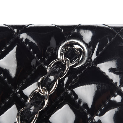 Chanel Vinyl Quilted In the Business Flap Bag Black 17 of 17