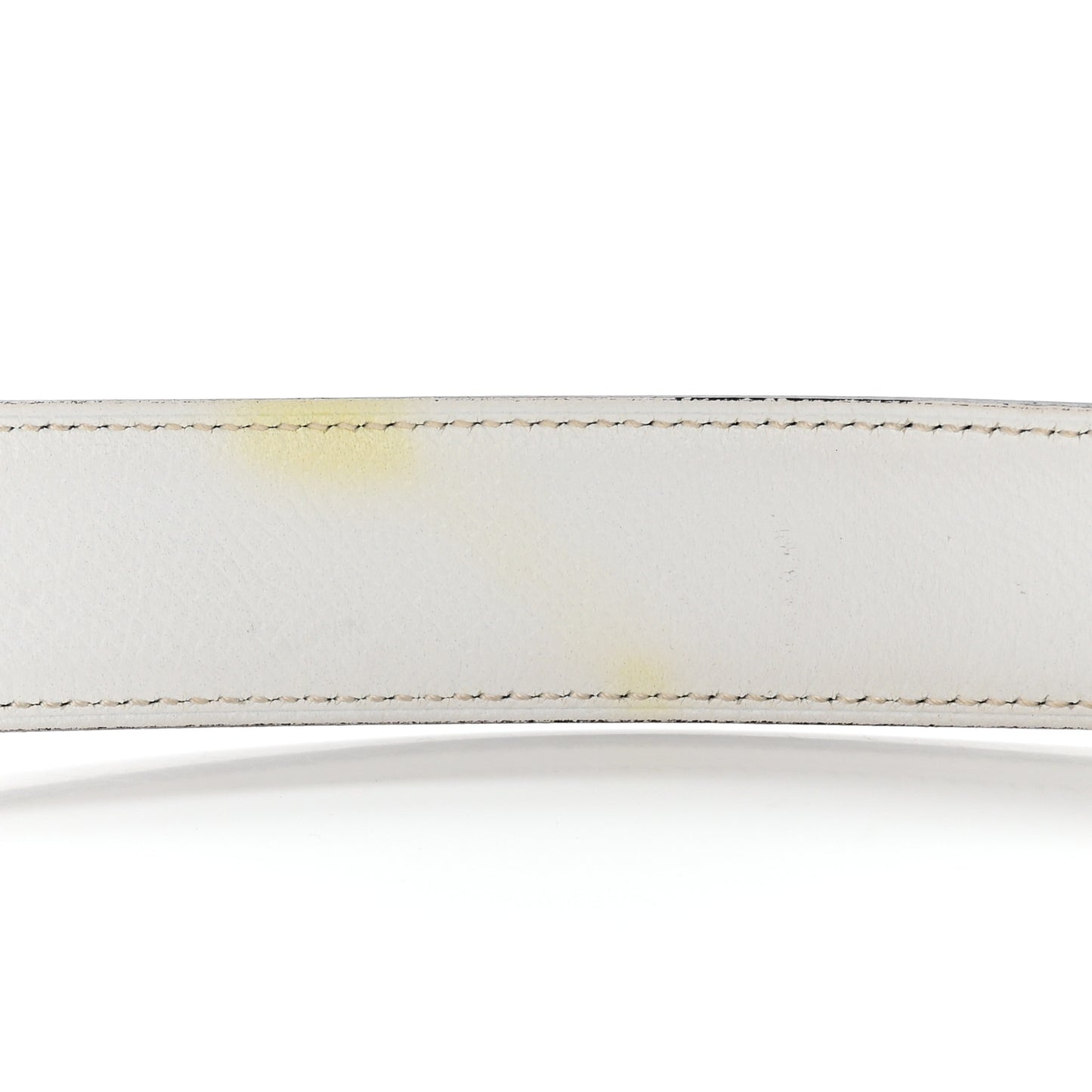 Epsom 32mm H Belt 80 32 Bleu Indigo White