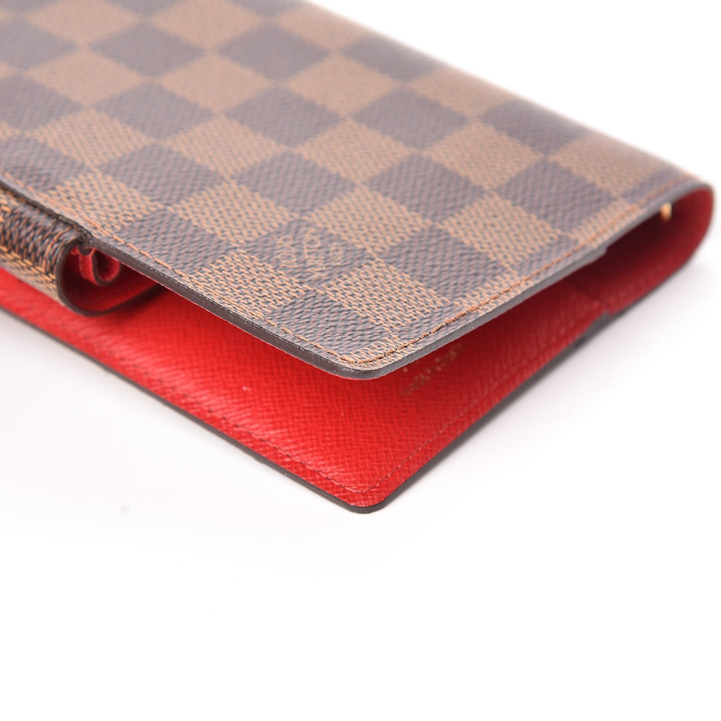 Damier Ebene Koala Small Ring Agenda Cover Red