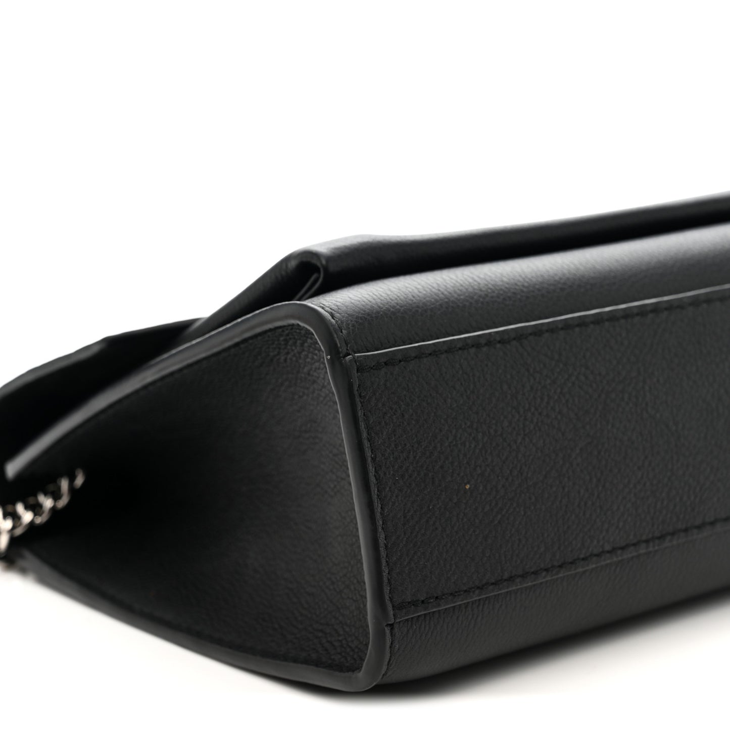 Soft Calfskin Mylockme Chain Bag BB Black