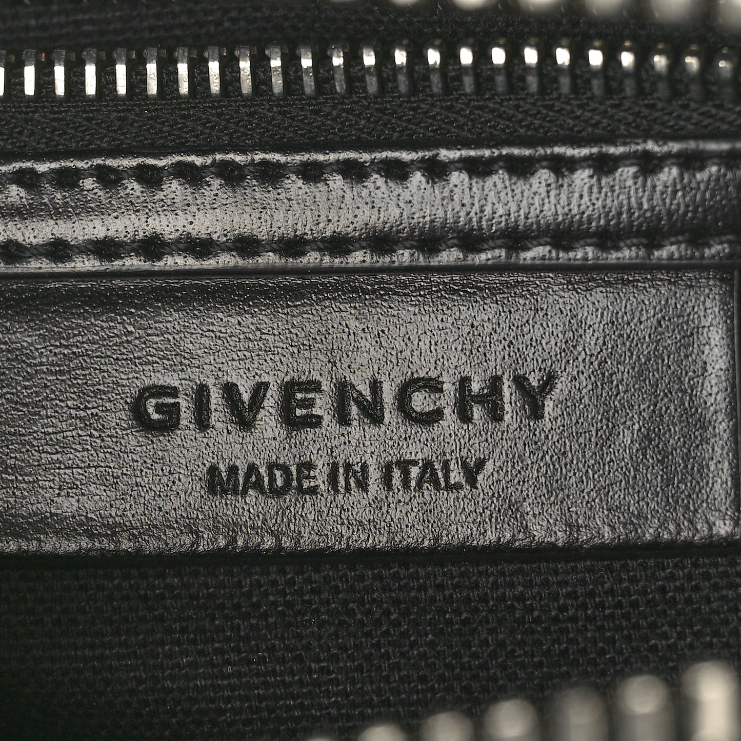 Shiny Lord Calfskin Mini Antigona Black