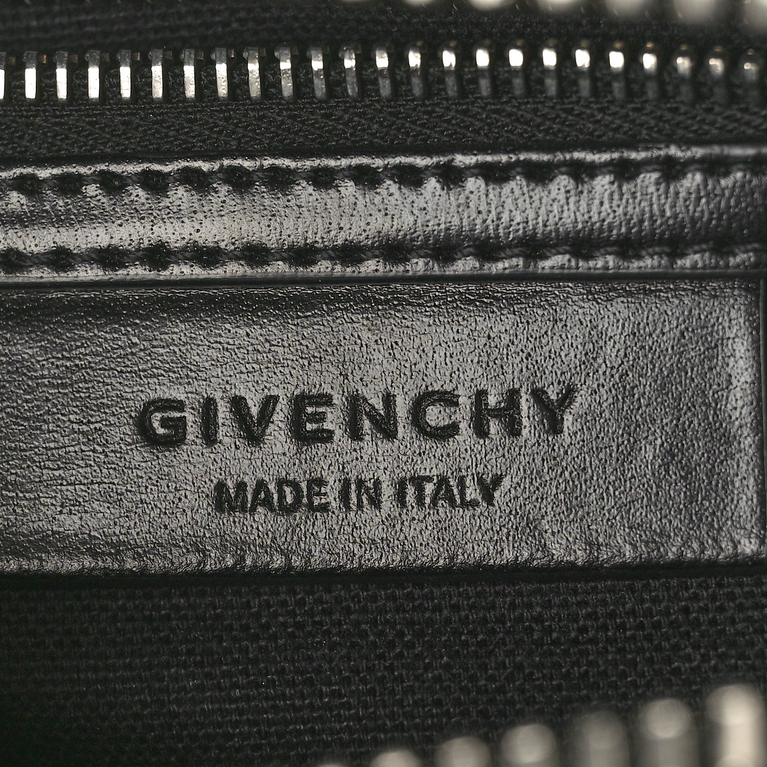 Givenchy Shiny Lord Calfskin Mini Antigona Black 6 of 11