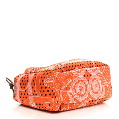 Hermes Barenia Silk Eperons d'Or Fourbi 25 MM Pouch Orange Fauve 4 of 6