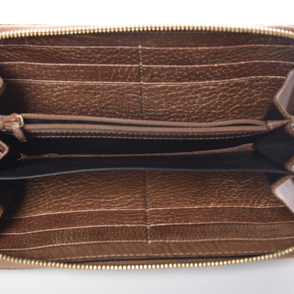 Gucci Guccissima Bamboo Tassel Zip Around Wallet Light Brown 5 of 12