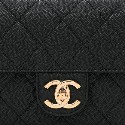 Chanel Caviar Quilted Like A Wallet Flap Black 8 of 10