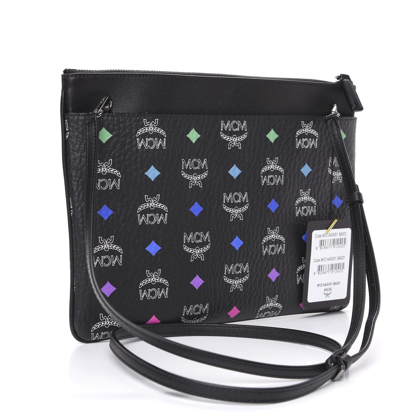 Skyoptic Visetos Crossbody Pouch Spectrum Diamond Black