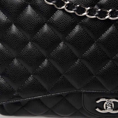 Chanel Caviar Quilted Maxi Single Flap Black 16 of 16