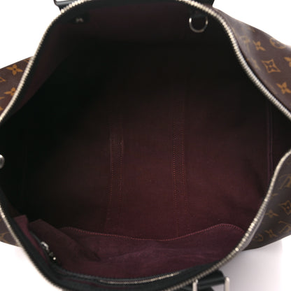 Louis Vuitton Monogram Macassar Keepall Bandouliere 45 4 of 7