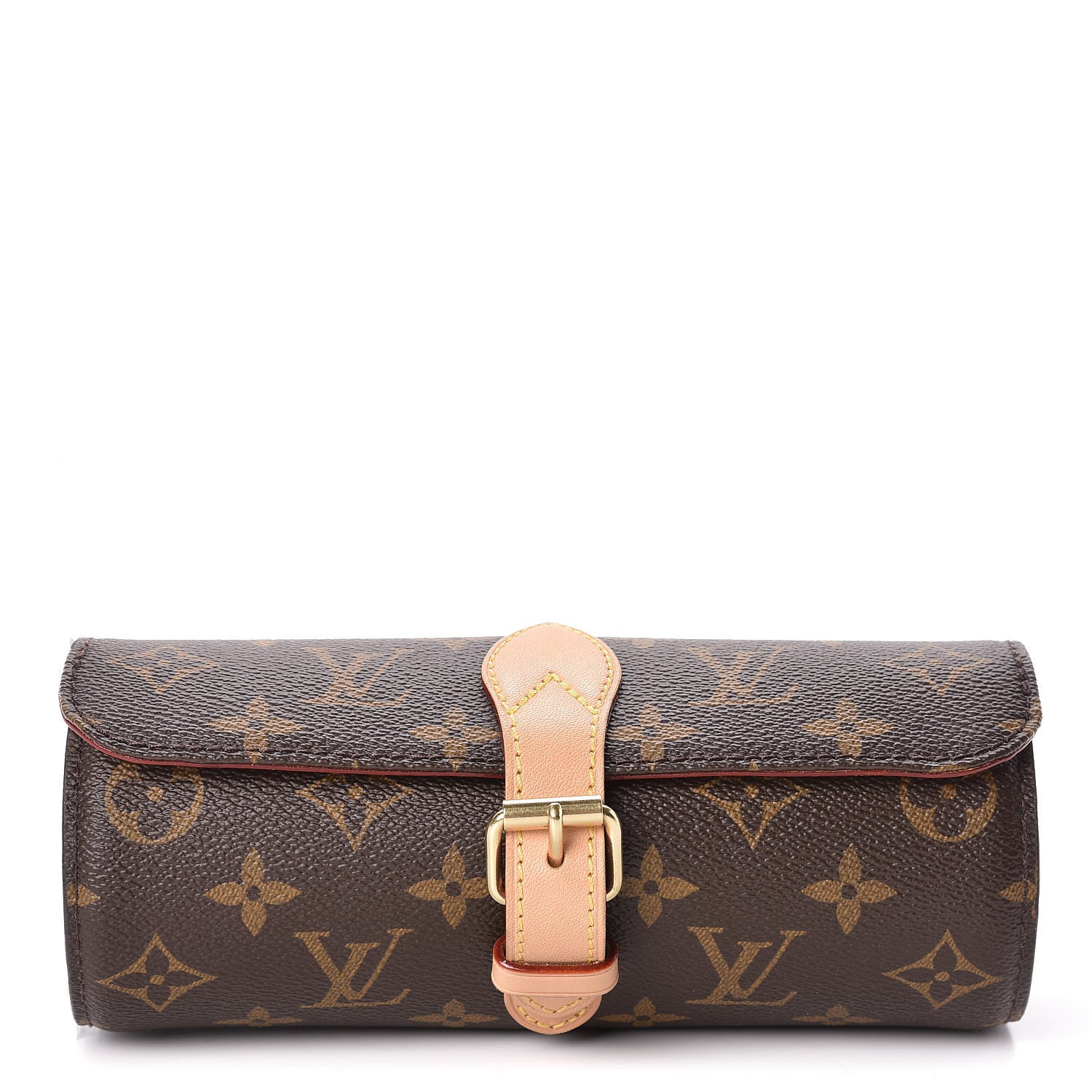 Louis Vuitton Monogram 3 Watch Travel Case 1 of 10