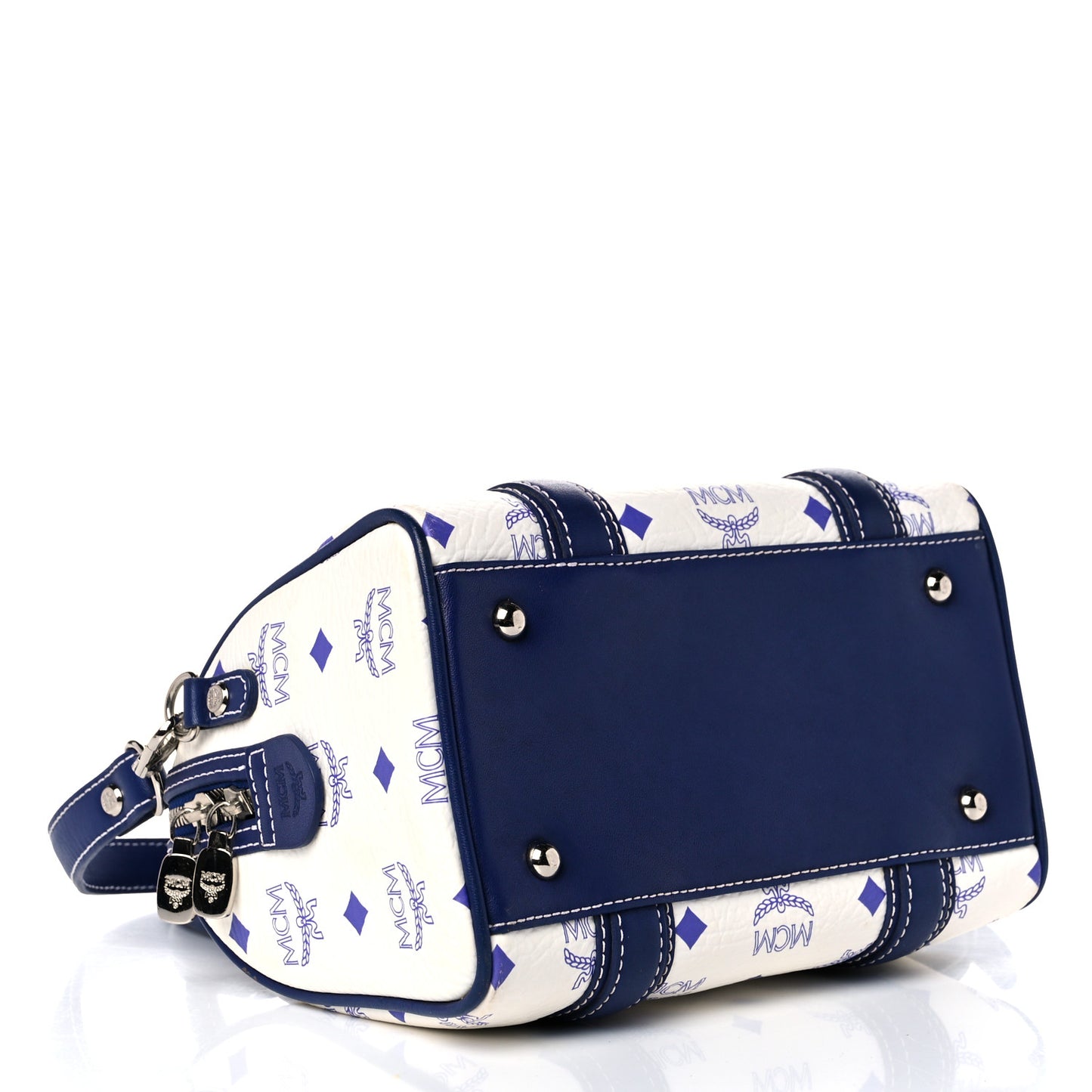 Visetos Boston Satchel Satchel White
