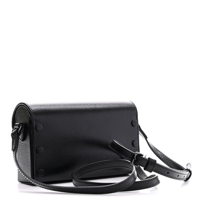 Gucci Azalea Calfskin Monochrome Mini Horsebit 1955 Shoulder Bag Black 3 of 12
