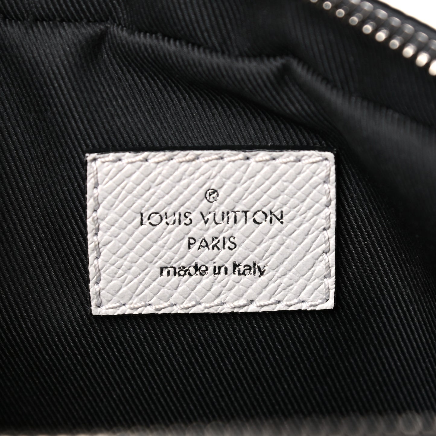 Taiga Monogram Outdoor Bumbag White