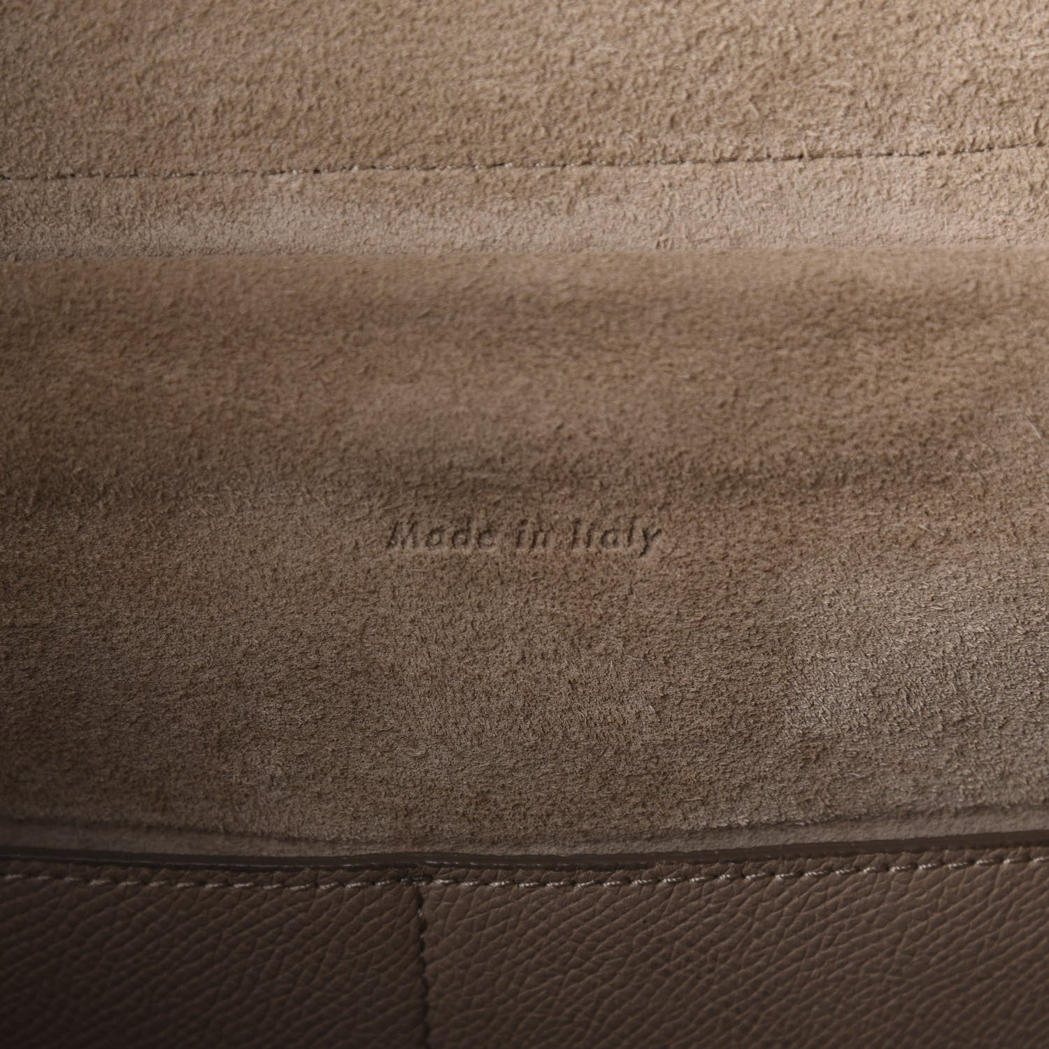 Celine Grained Calfskin Mini Belt Bag Light Taupe 9 of 14