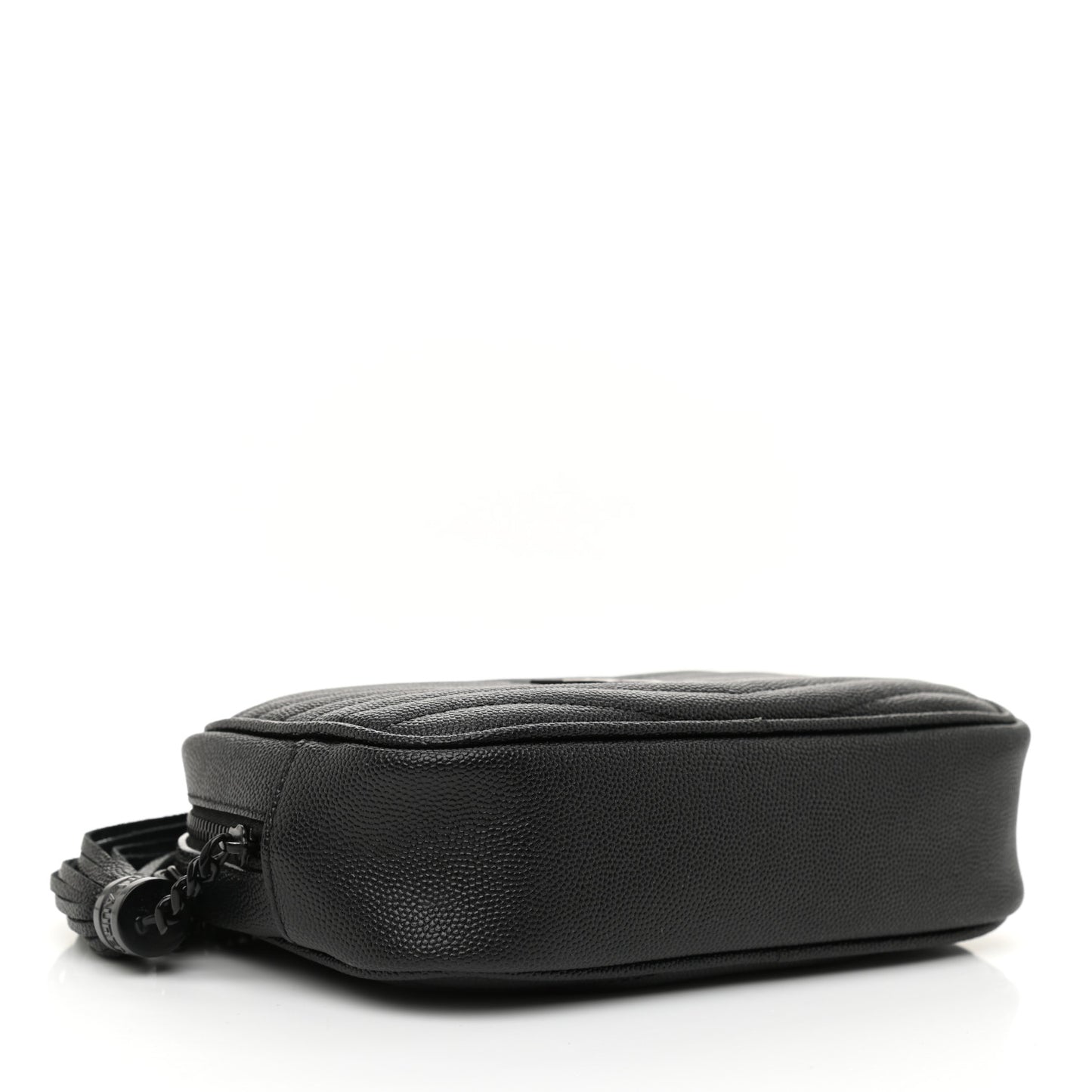 Grain De Poudre Matelasse Monochrome Monogram Mini Lou Camera Bag Black