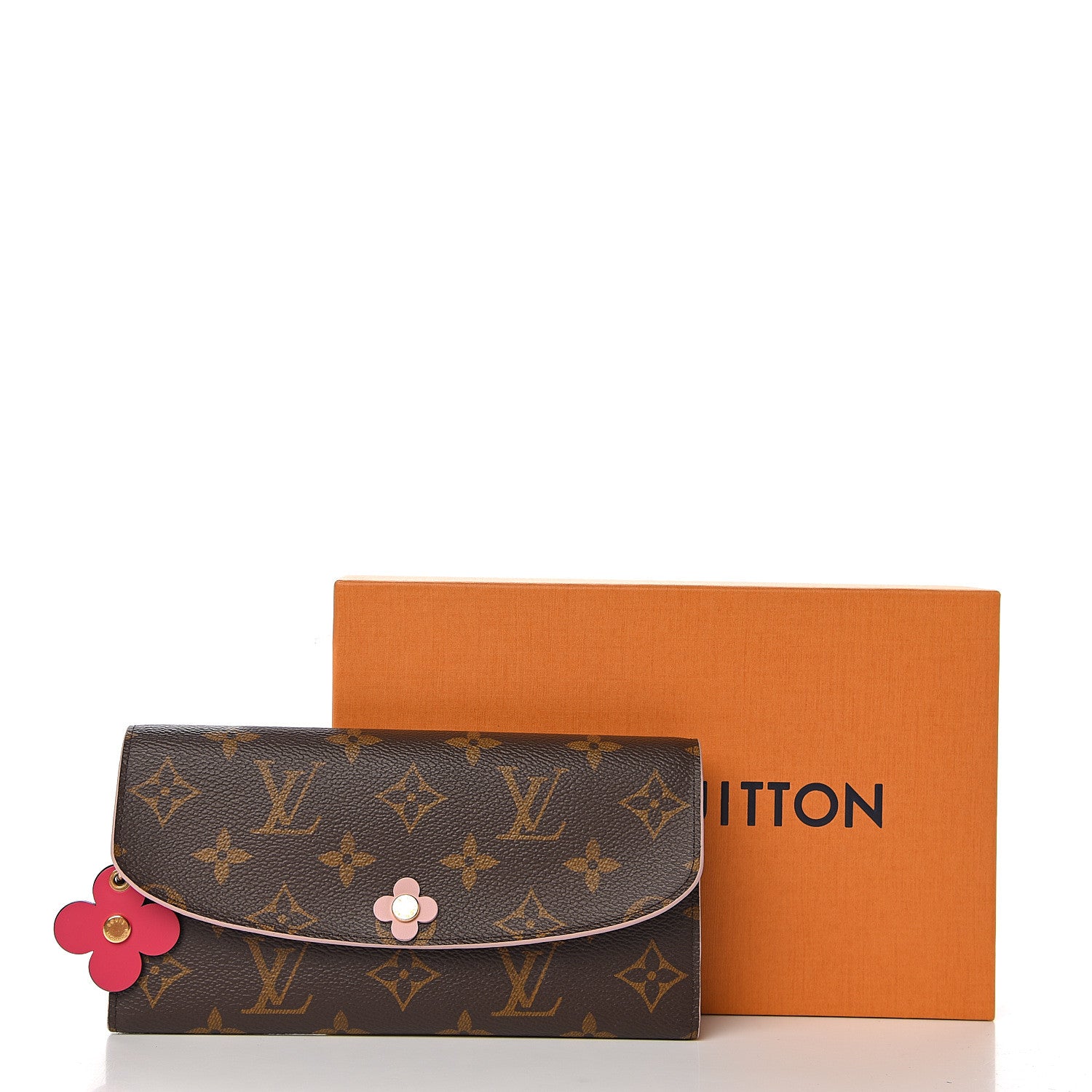 Louis Vuitton Monogram Bloom Flower Emilie Wallet 6 of 6