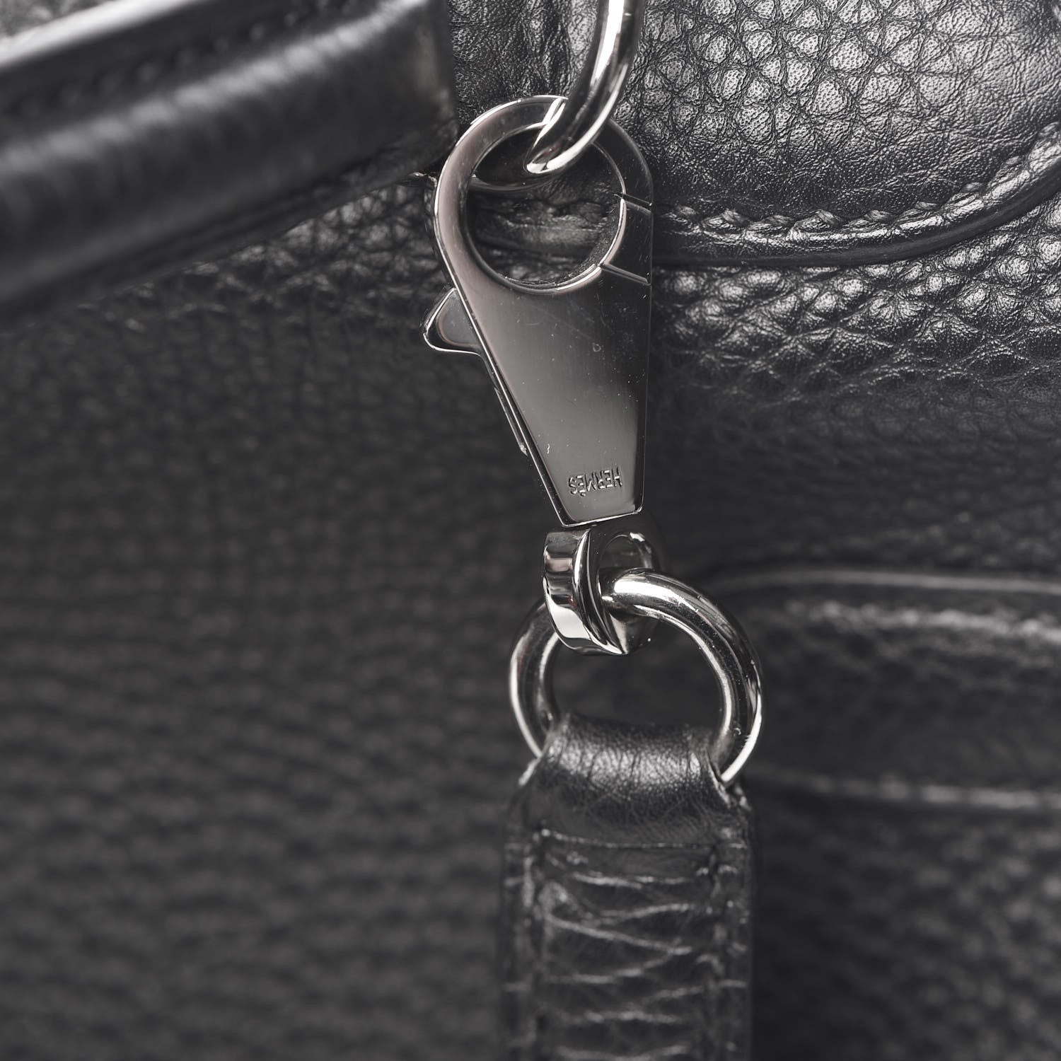 Hermes Togo Kelly Retourne 32 Black 19 of 36