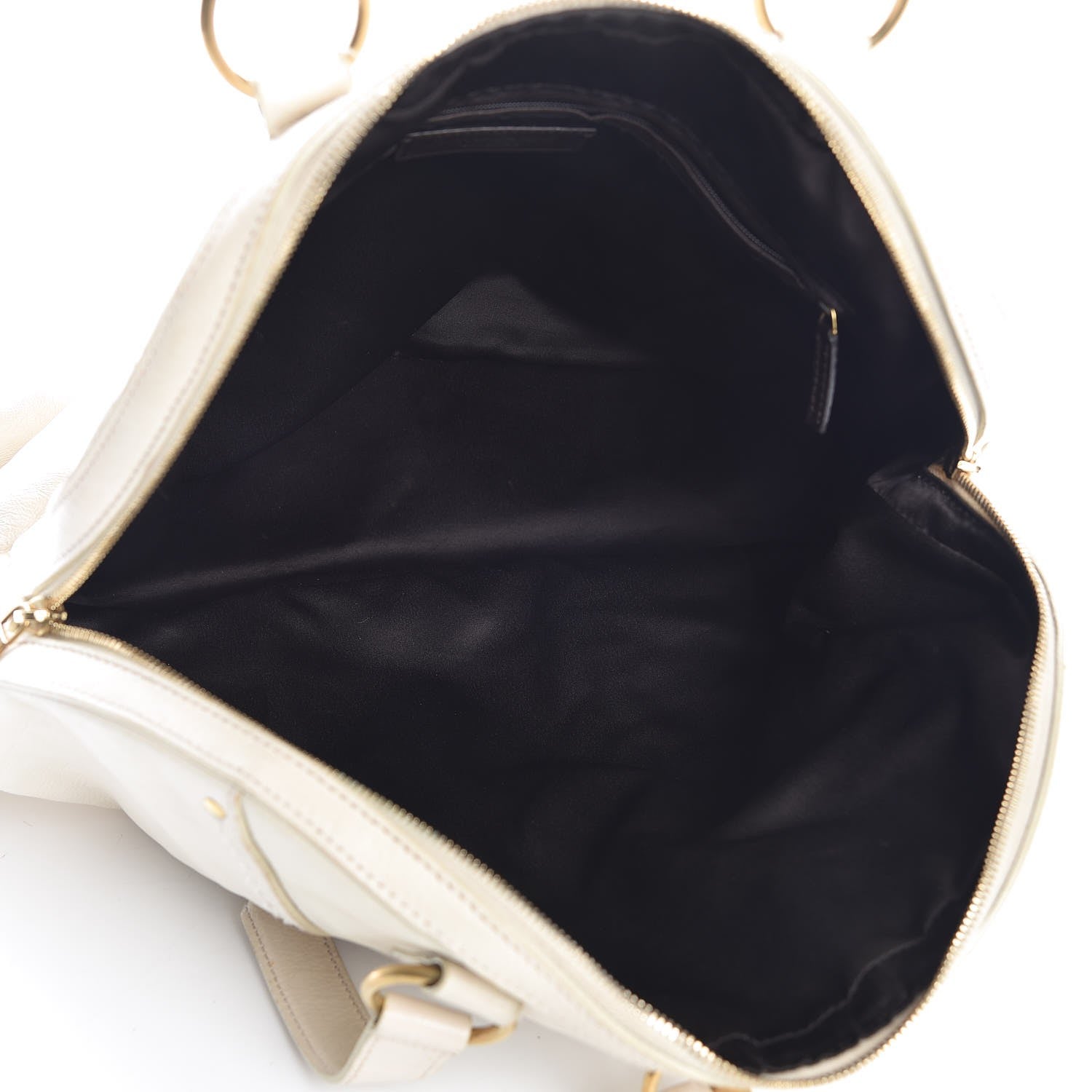 Saint Laurent Calfskin Oversized Muse Ivory 5 of 23